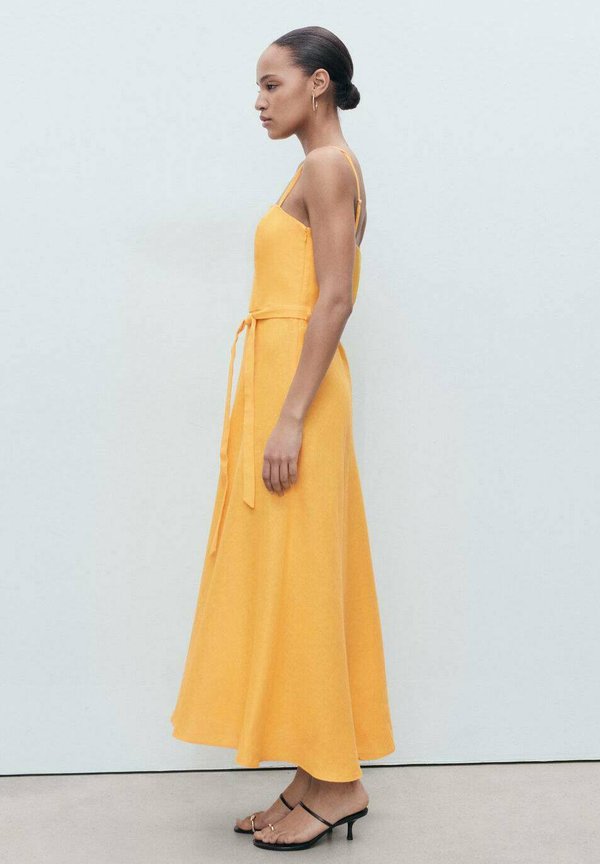 BOW  - Maxi dress - orange2