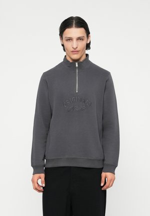 JORBLEECKER BRANDING HIGH NECK - Felpa - asphalt detail