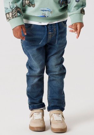 NMMRYAN - Slim fit jeans - vintage dark blue denim