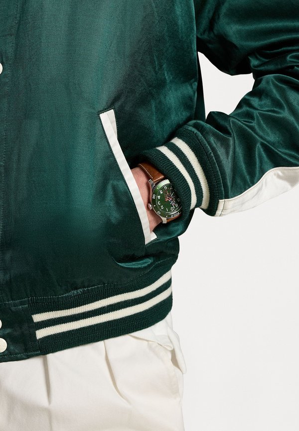 WIMBLEDON SATIN BASEBALL JACKET - Bomber Jacket2