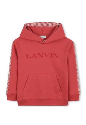 Sweat à capuche - rouge flamboyant