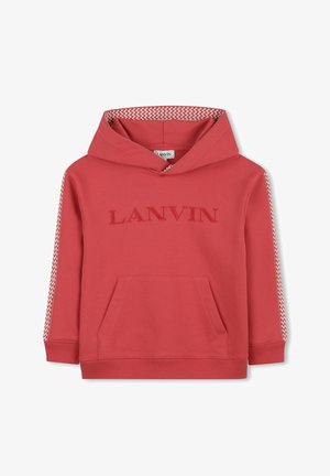 LANVIN, Sweat à capuche - rouge flamboyant