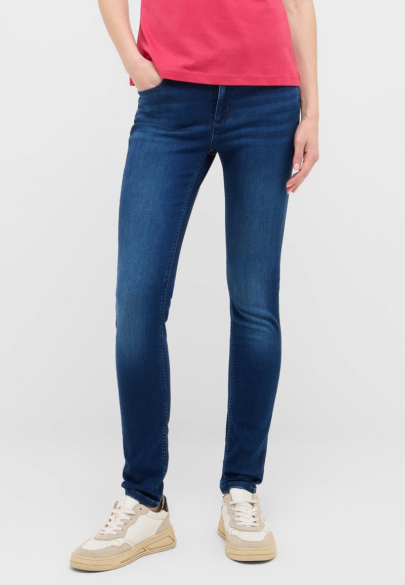 mustang Jeans Skinny Fit blauw