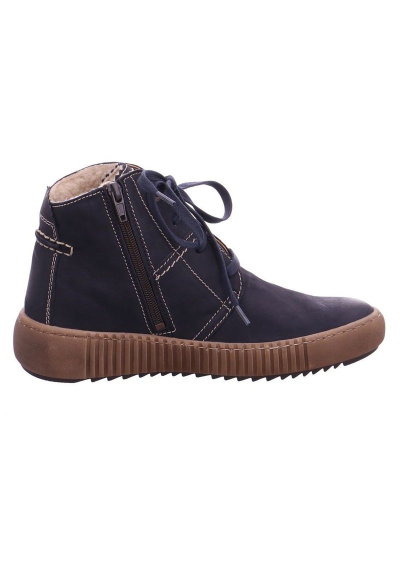 Damen Ankle Boots | Josef Seibel Schnürstiefelette blau - IH70944 Damen Ankle Boots | Josef Seibel Schnürstiefelette blau - IH70944
