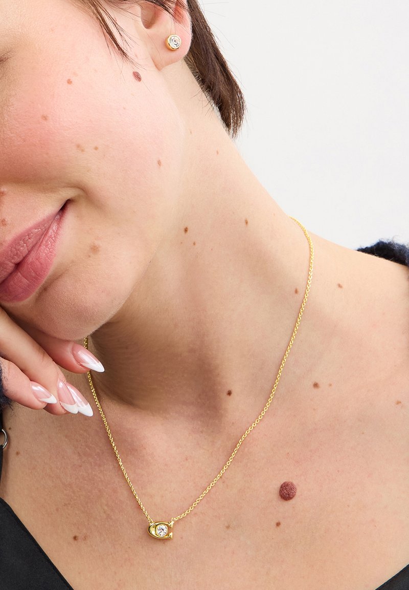 COACH SIGNATURE SET - Oorbellen - gold-coloured