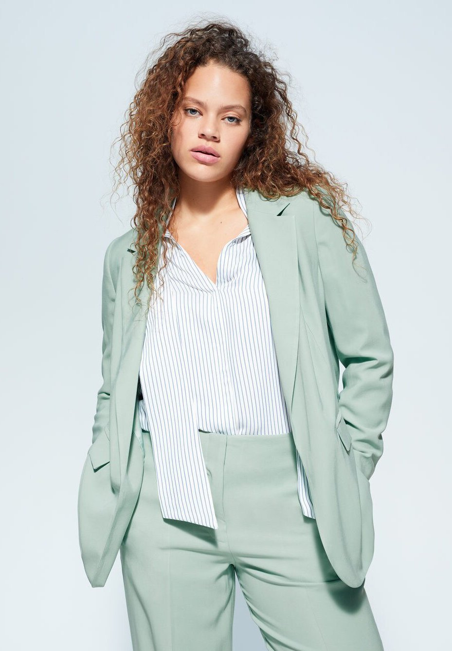 Violeta by Mango online | Den nye kolleksjonen på Zalando Violeta by Mango FLOW6 - Blazer - minzgrün