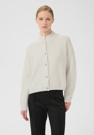 Kardigán - ivory with lurex