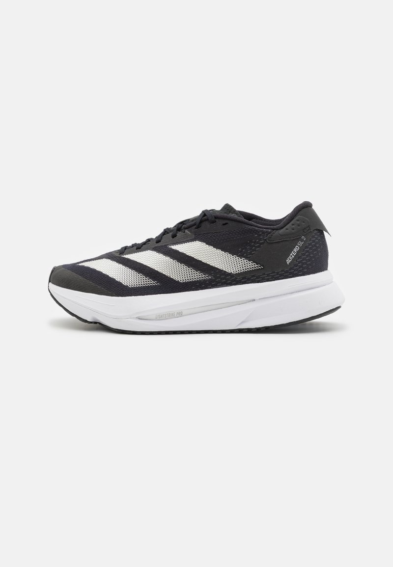 adidas Performance ADIZERO   - Chaussures de running sur route - core black/zero metallic/carbon