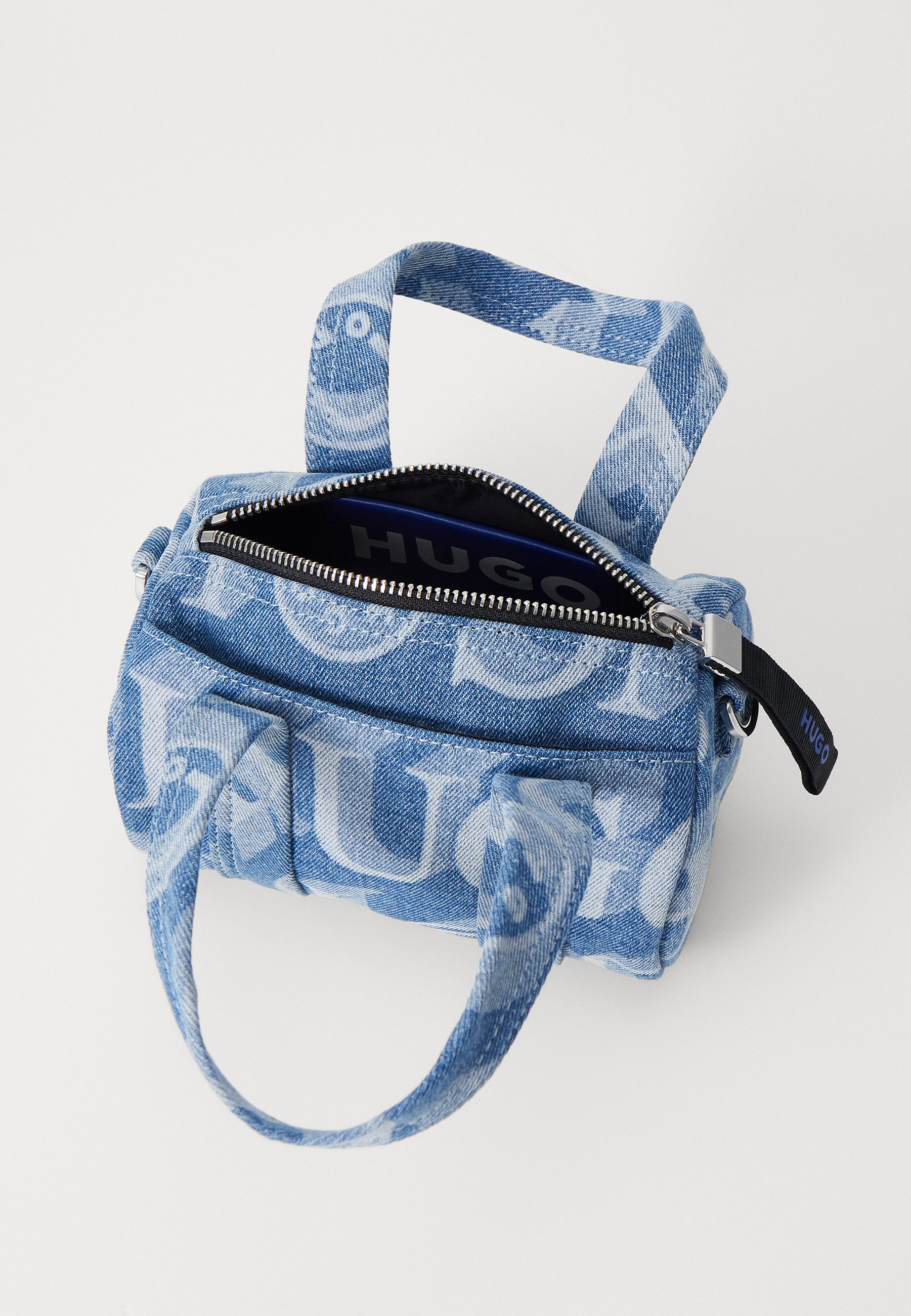 HUGO ROSELYN DUFFLE - Handtasche - dark blue/stone-blue