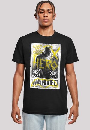 DC COMICS BATMAN VS SUPERMAN WANTED  - Print T-shirt - black