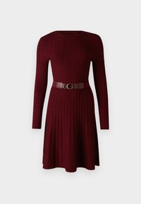 BELTED HANA DRESS - Jumper dress - siren red
