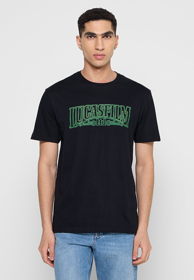 Star Wars T-shirt print zwart