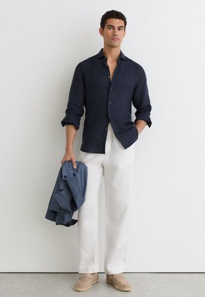 Reiss, REGULAR FIT - RUBAN BUTTON-THROUGH  - Shirt - navy