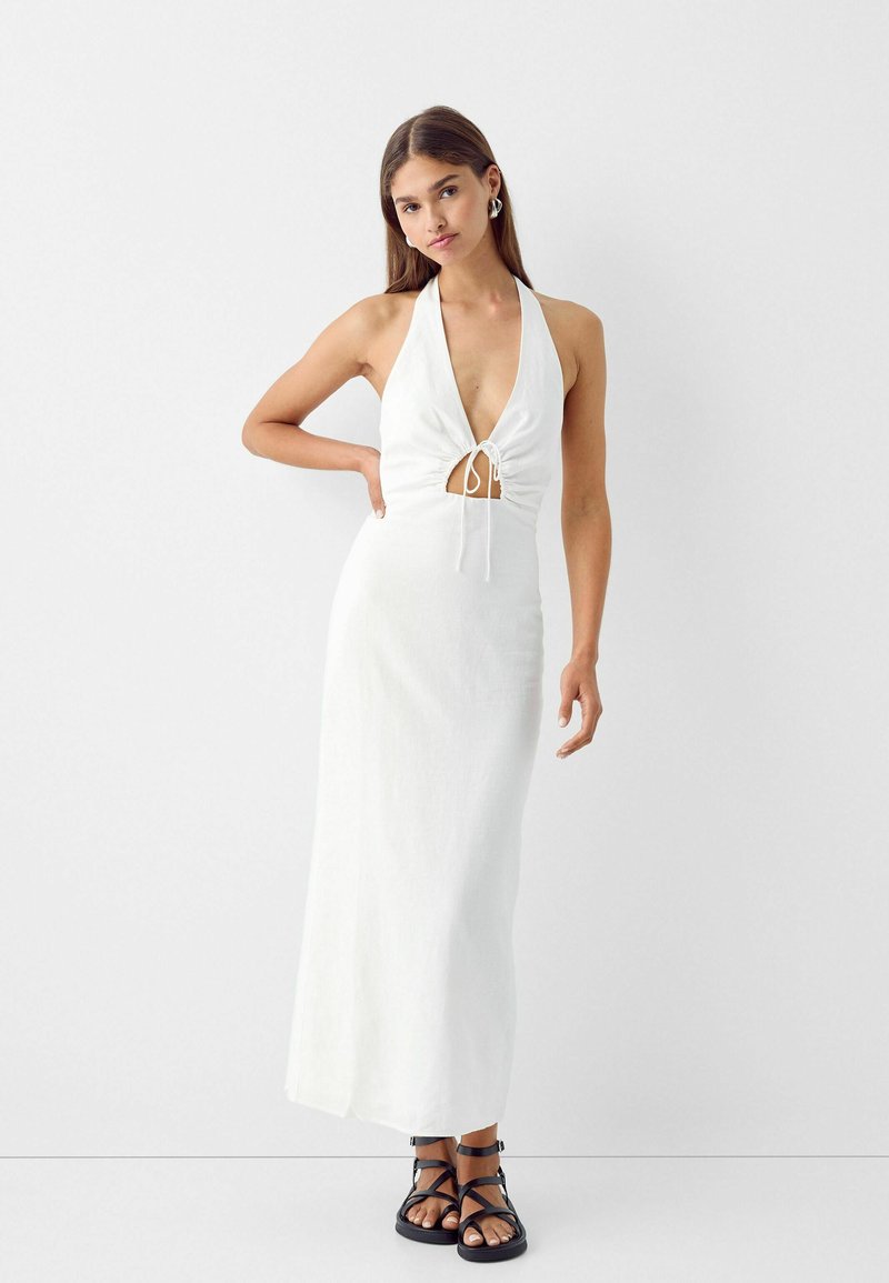 Bershka Maxi-jurk beige
