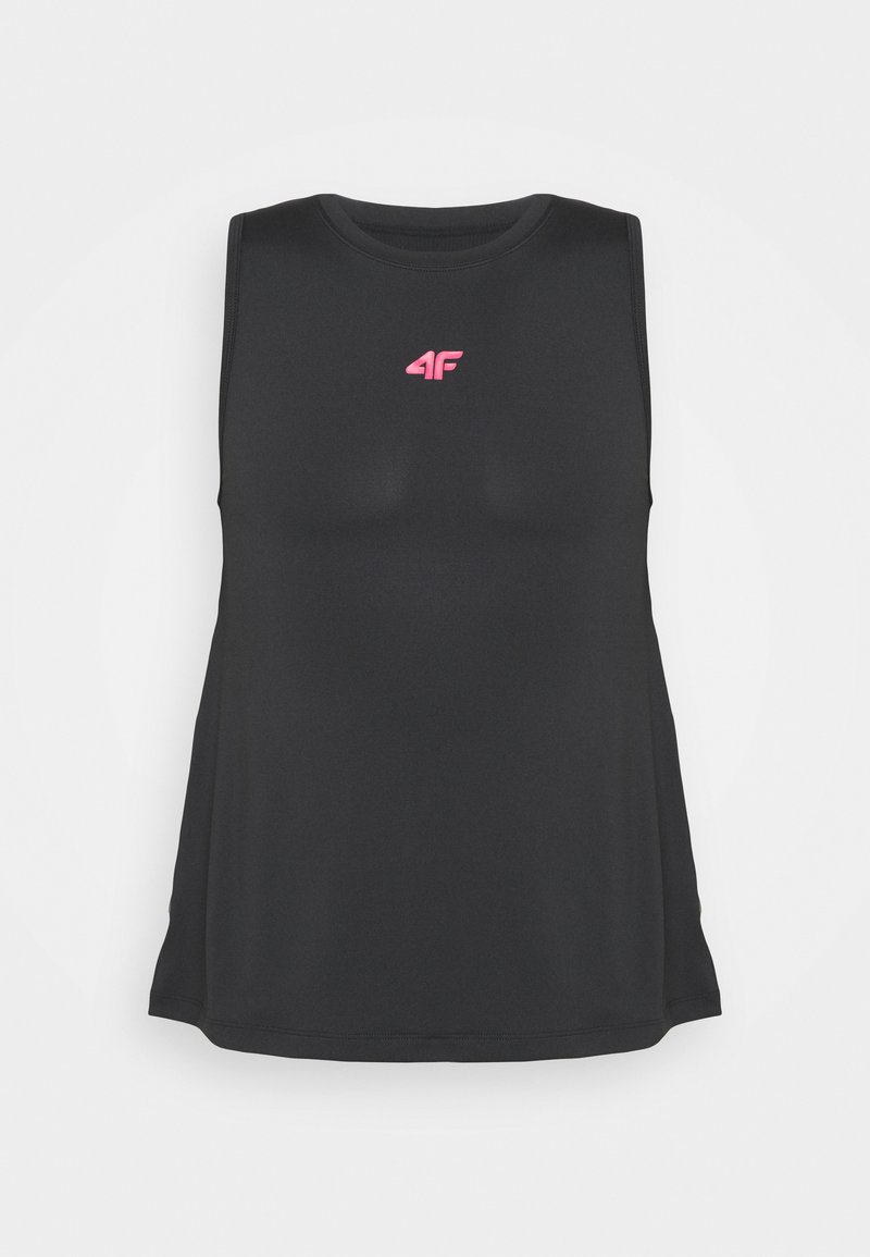 4F WOMENS FUNCTIONAL Sports Tshirt deep black/black Zalando.de
