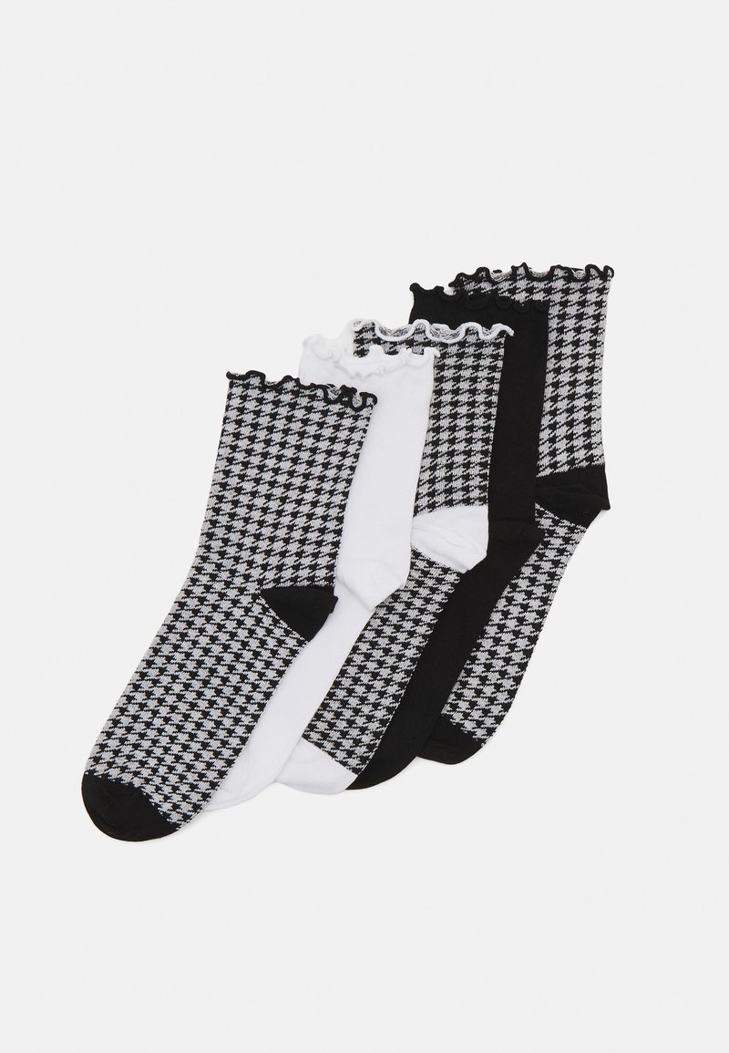 Even&Odd 5 PACK - Čarape - black/white
