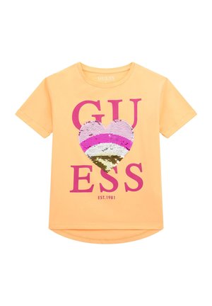 T-Shirt print - orange