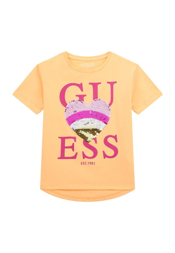 T-Shirt print - orange