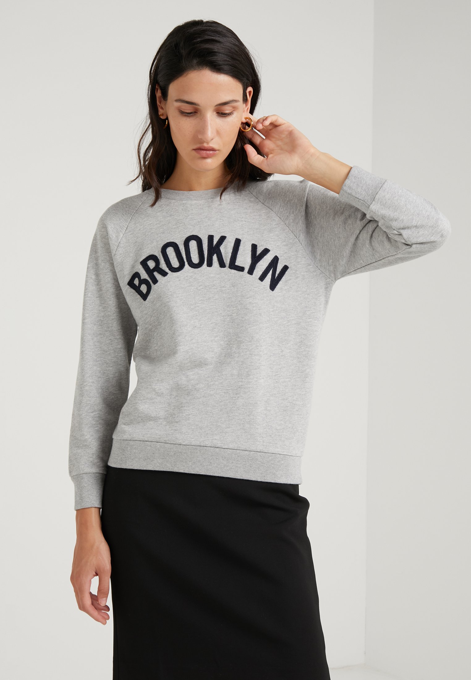 J.CREW BROOKLYN Sweater heather greyLichtgrijs Zalando.nl J.CREW BROOKLYN Sweater heather greyLichtgrijs Zalando.nl