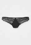 THONG SENSUAL STRETCH - Stringi - black
