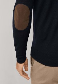 Hackett London ZIP - Stickad tröja - dark green