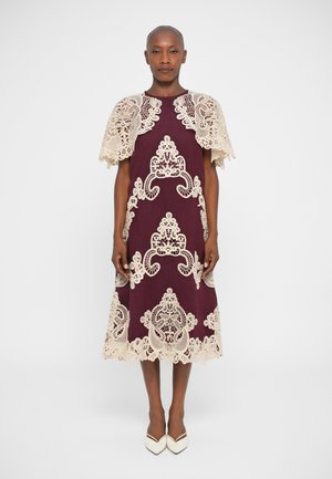 MEDINA DRESS - Hverdagskjole - burgundy