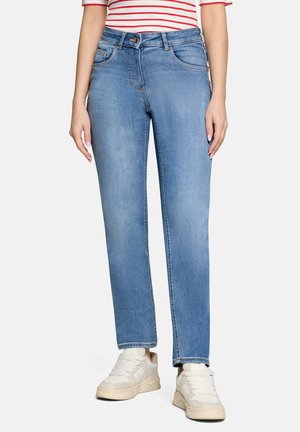 MIT AUFGESETZTEN TASCHEN - Jeans Slim Fit - blau