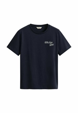 GANT, GRAPHIC  - T-shirt imprimé - evening blue