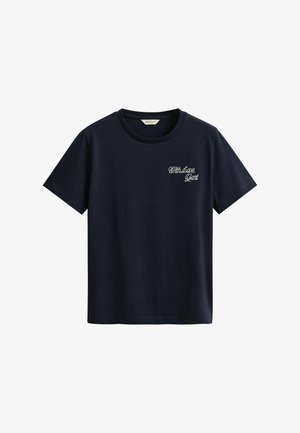 GANT, GRAPHIC - T-shirt imprimé - evening blue