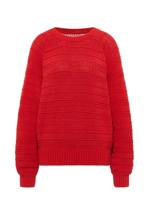 Mustang Strickpullover - rot