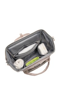 Mimmti DIAPERBAG BACKPACK MIMMTI | BABY BAG | NURSING BAG - Borsa fasciatoio - taupe