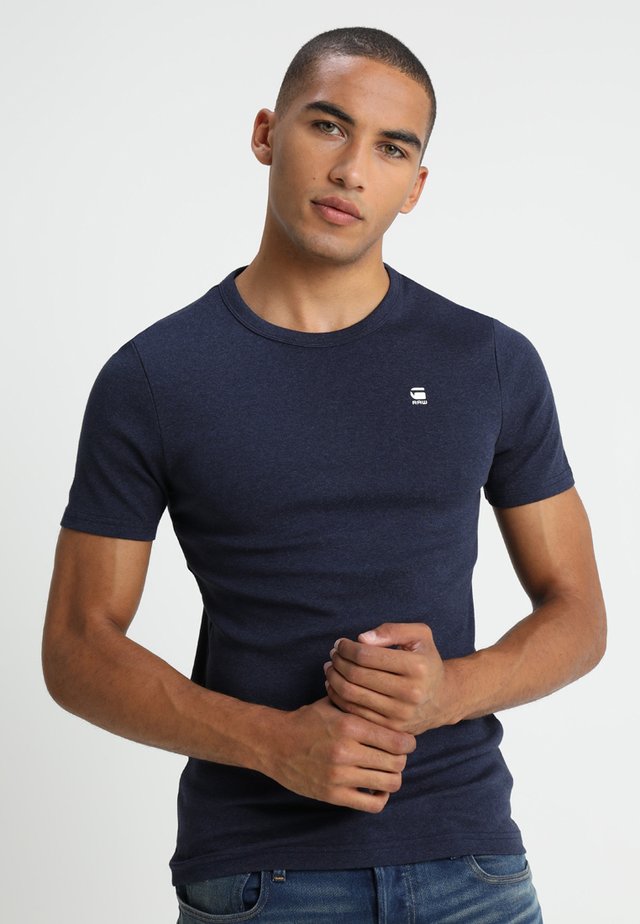 DAPLIN - T-shirt imprimé - sartho blue heather