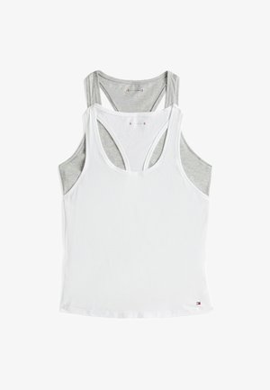 2-PACK - Caraco - white light grey hthr