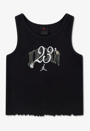 Jordan, FLOWER OF FRIENDSHIP TANK - Top - black