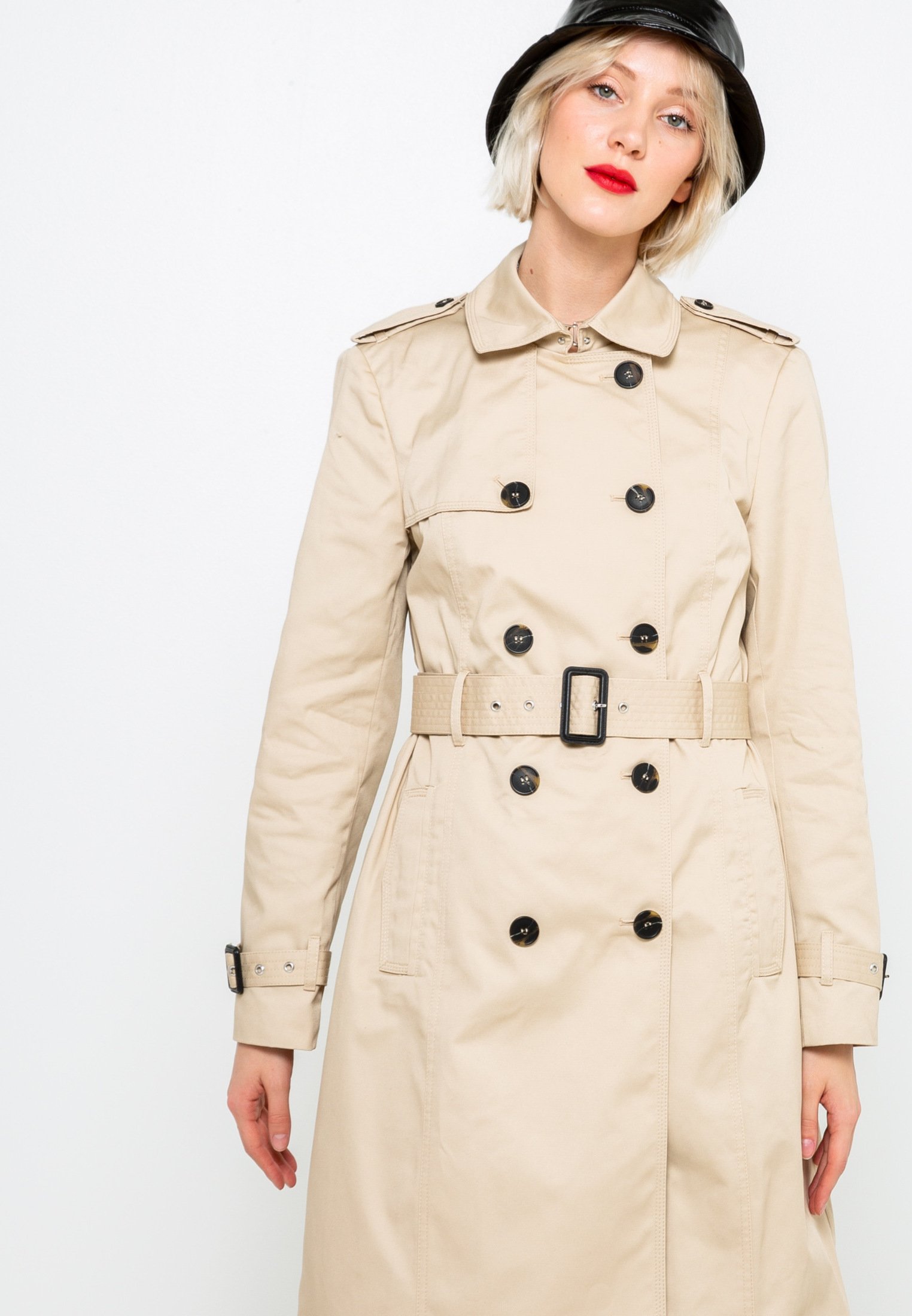 trench camaieu beige