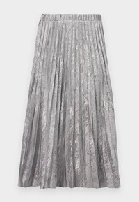PULL ON PLEATED SKIRT - Plooirok - gunmetal