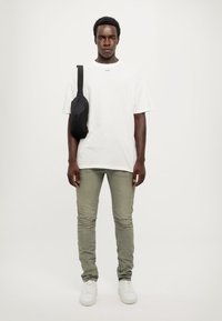 Ksubi STITCH UP TEE VINTAGE  - T-paita - white