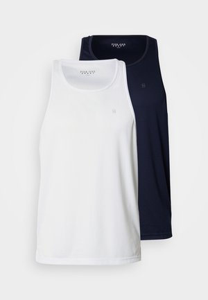 2 PACK - Viršus - dark blue/white