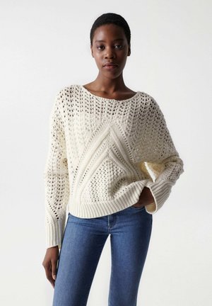 LANGARM  LOOSE - Jumper - beige
