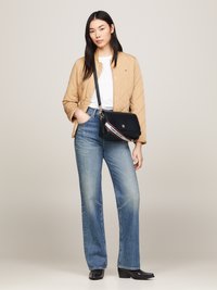 Tommy Hilfiger FRESH SHOULDER CROSSOVER  - Käekott - space blue
