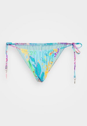 Seafolly UNDER THE SEA DRAWSTRINGTIE SIDE RIO PANT - Bikiinide alumine osa - blue mist