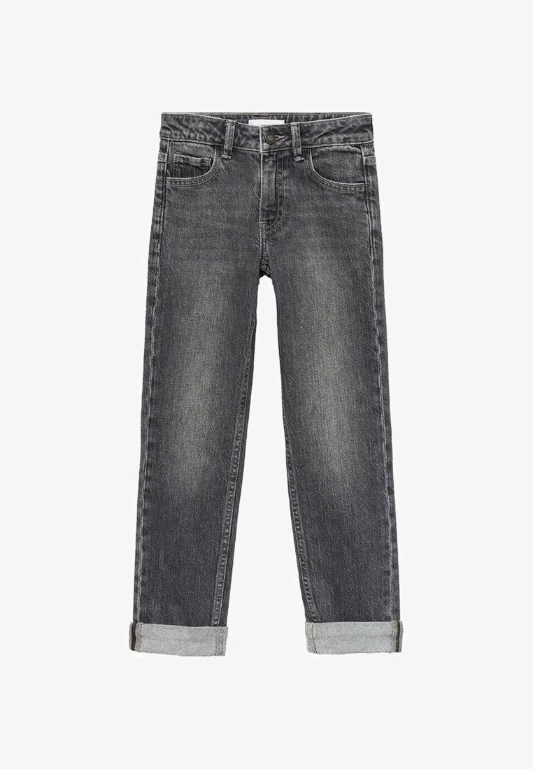 Mango Kids Ravne kavbojke - grey denim