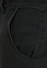 Urban Classics KNITTED CARGO JOGGING PANTS - Cargo trousers - black