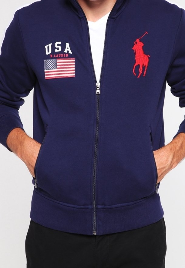 Polo by Ralph Lauren ジップアップジャケット Polo Ralph Lauren Polo ジップアップ パーカー | ブルー | FARFETCH JP