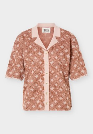 Scotch & Soda, SHORT SLEEVE SHIRT - Chemisier - rose dust