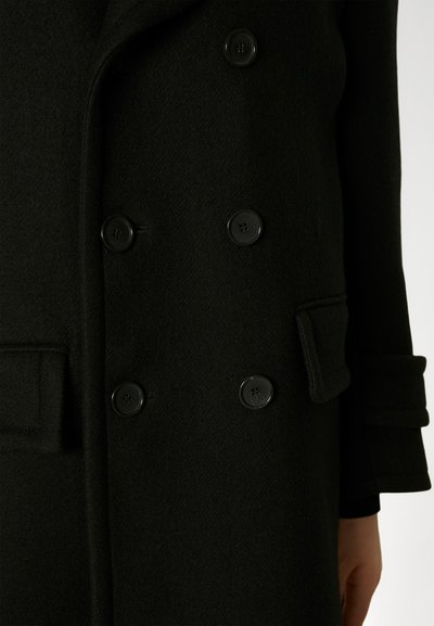 Filippa K LONG PEACOAT - Klassischer Mantel - black