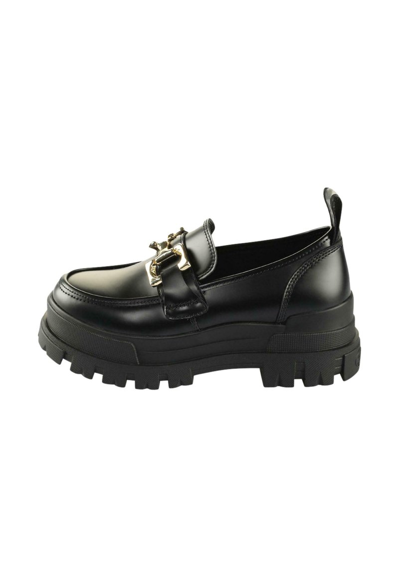 Buffalo - ASPHA  - Slip-ons - black gold, Enlarge