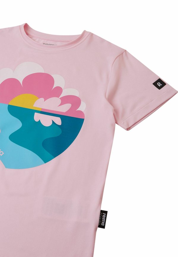 VAUHDIKAS - Print T-shirt - pale rose2