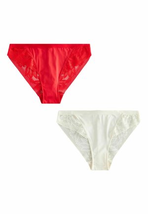 2 PACK  - Aluspüksid - red/cream
