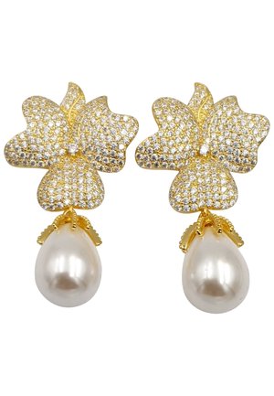 PARTY & HOCHZEIT - Orecchini - gold- und weißfarben